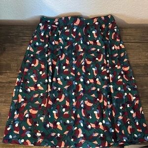 Floral Patterned Women's Skirt